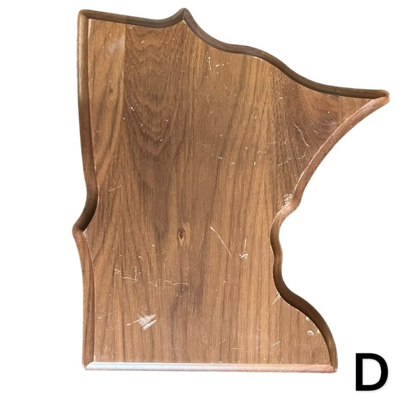 Minnesota State MN Wood Cut Out Wall Art Plank DIY Crafts Decoration Rustic - Picture 12 of 15